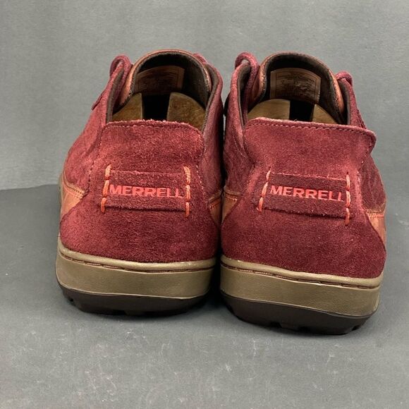 Merrell Ashland Tie Red Ochre Leather Shoes Men’s size 9 main image 7